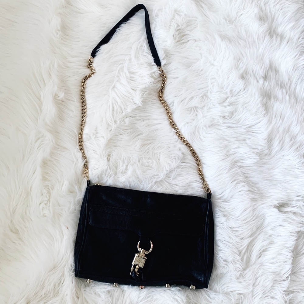 Rare Rebecca Minkoff Black MAC Crossbody Bag